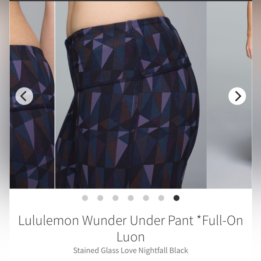 # 497 Lululemon Wunder Under Full On Luon 28” Legging
